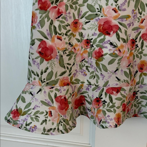 Floral Ruffle Strap Dress - Picture 2 of 4